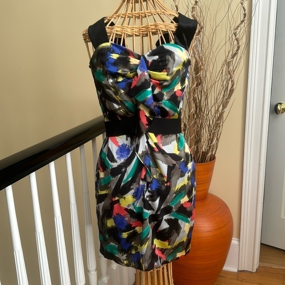 BCBGeneration multi color dress - Picture 1 of 6
